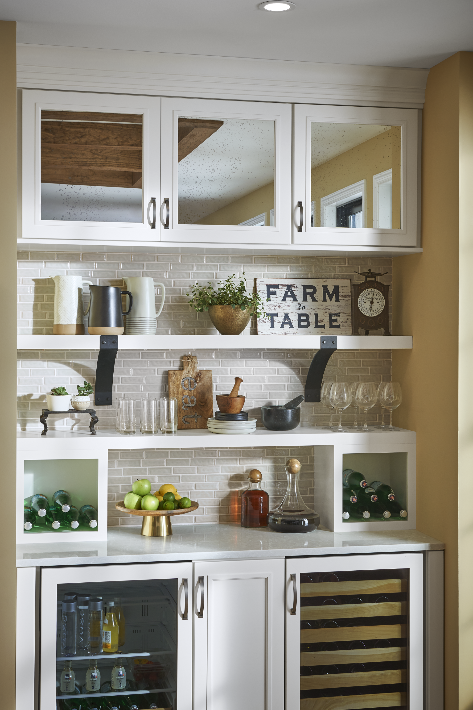 Yt Bar With Mercury Glass